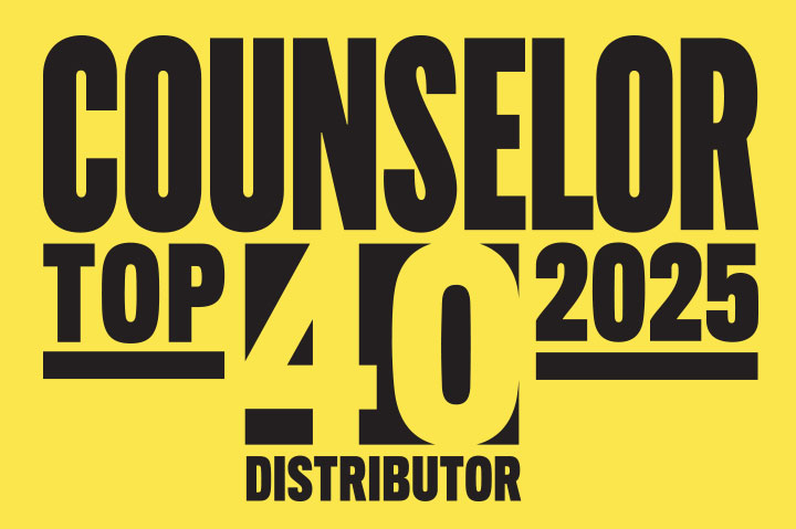 Counselor Top 40 Distributors 2025